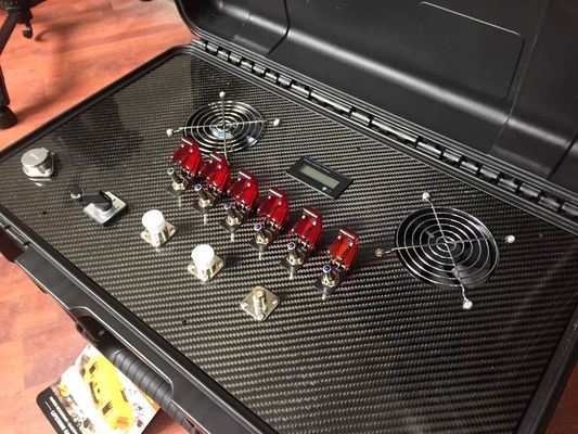 calidad  300M Range IED Radio Signal Jammer 20-500Mhz Digital Noise Technology fábrica