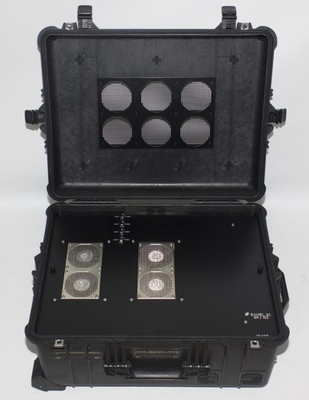 8 protección portátil del VIP del poder del desmodulador 400w de la emisión de la señal de la bomba de la frecuencia ultraelevada del VHF de las bandas
